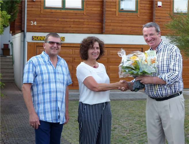 V.l.n.r.: Karl Hanenberg, Irene Janes, Hans-Otto Schade. Guido Lenzen