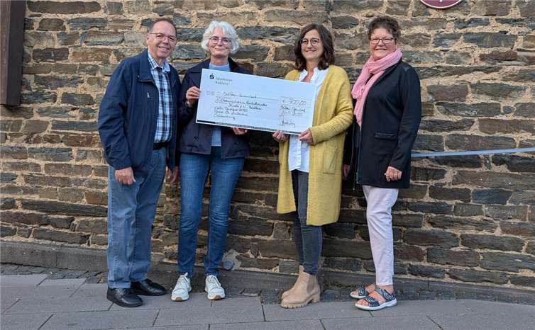 V.l.n.r.: Leo Freudenberg, Ria Rühle, Gaby Dötsch, Krimhilde Gries.  Foto: privat