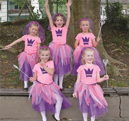 V.l.n.r.: Lilly, Jana, Olivia, Orinda, Lotta und Amelie. Privat