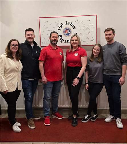 V.l.n.r: Maximiliane Klinkert, Maximilian Klinkert, Oliver Meier-Ronfeld, Leonie Pütz, Tamara Ludolph, Carsten Buhr. Foto: privat