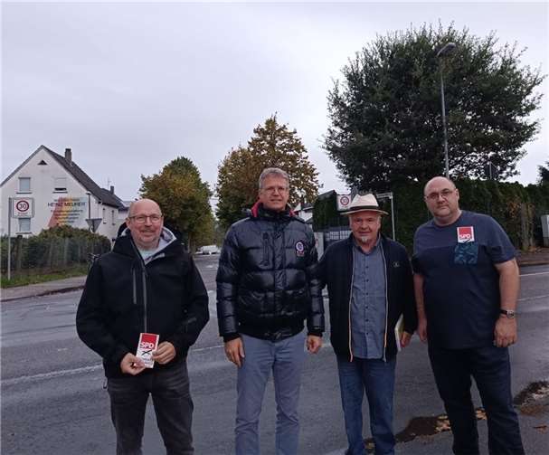 V.l.n.r.: Michael Stunz, Henning Wirges, Ferhat Cato und Josef Mergheni.  Foto: privat