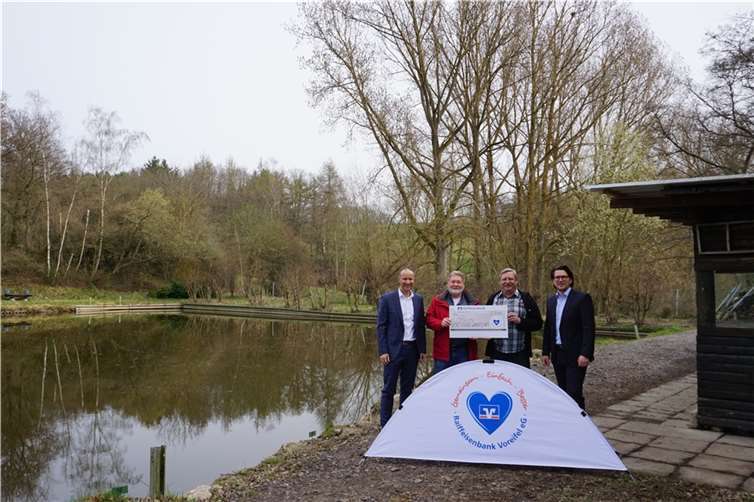 V.l.n.r.: Peter Bürvenich, Hans-Willi Declair, Jürgen Müller, Marcel Richter.