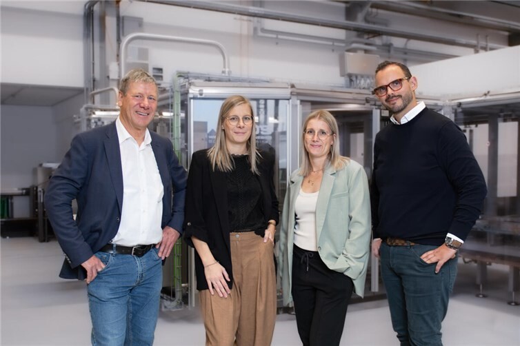 V.l.n.r. Rainer Runkel, Jessica Runkel, Vanessa Runkel, Carsten Butz.  Foto: WDS