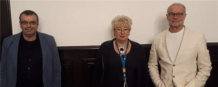 V.l.n.r.: Rm Toni Bündgen, SPD-Fraktionsvorsitzende Marion Lipinski-Naumann und Rm Fritz Naumann. Foto: privat