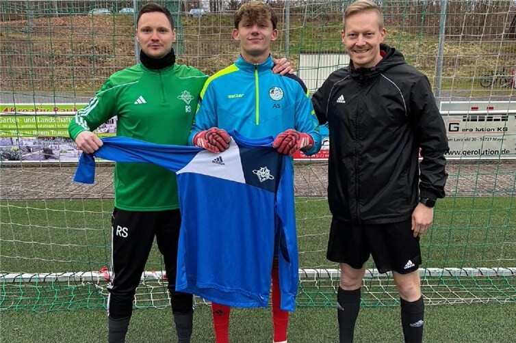 V.l.n.r.: Robin Sager, Aaron Schüller, David Schmitz