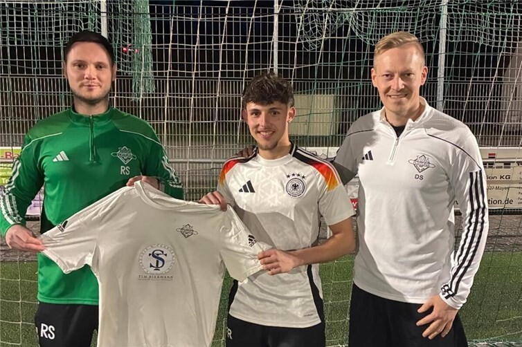 V.l.n.r.: Robin Sager, Florian Roßbach, David Schmitz