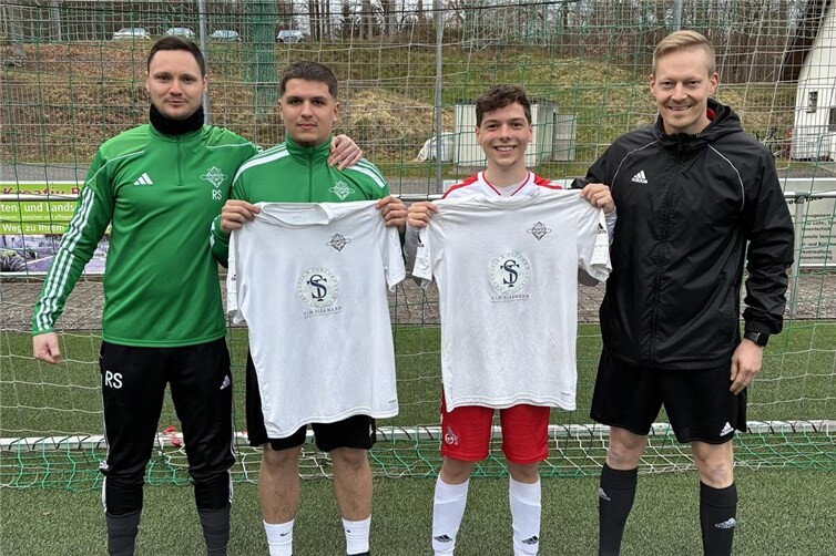 V.l.n.r.: Robin Sager, Paul Brettschneider, Leon Schmitz, David Schmitz
