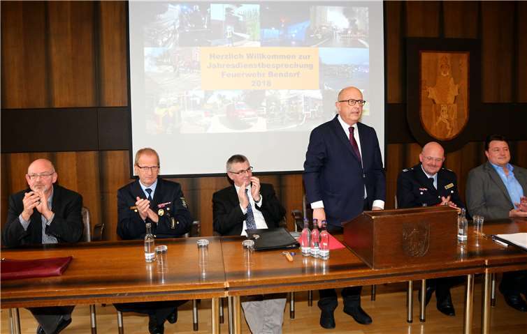 V.l.n.r.: Rolf Trennheuser, Rainer Nell, Dr. Alexander Saftig, Michael Kessler, Markus Janßen, Oliver Michels.