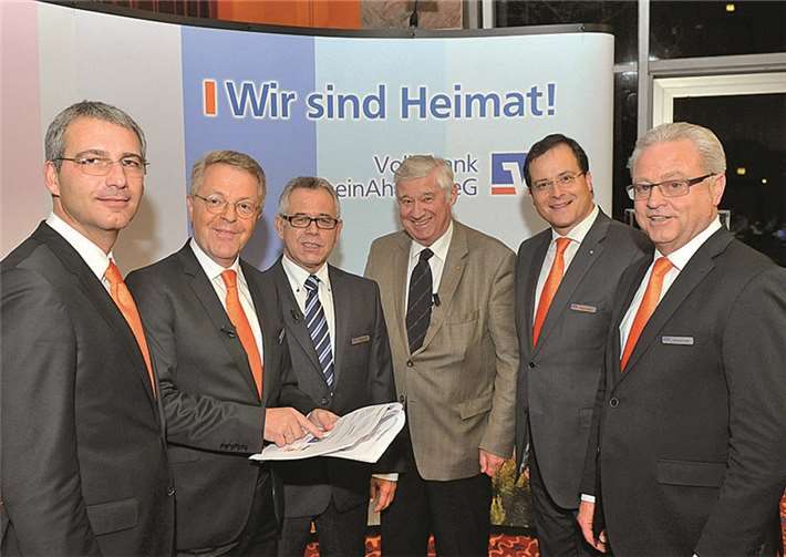 V.l.n.r.: Sascha Monschauer, Elmar Schmitz, Ernst Angsten, Dr. Gerhard Kreuter, Markus Müller und Christoph Kniel. Privat