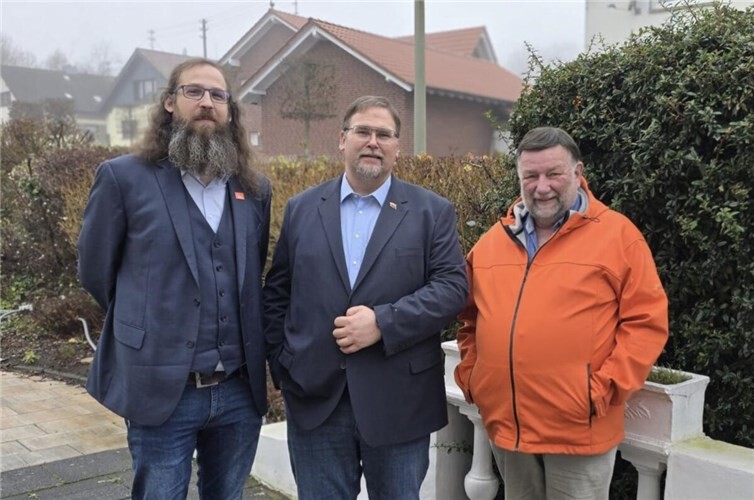 V.l.n.r. T. Sablotny, Carsten Zeuch, U. Franz Foto: A. Zeuch