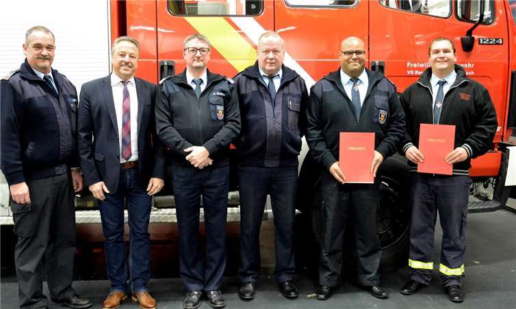 V.l.n.r.: Volker Lemgen, Hans-Werner Breithausen, Peter Schäfer, Peter Troß, Imad Merghad, John Tabatt. Foto: privat
