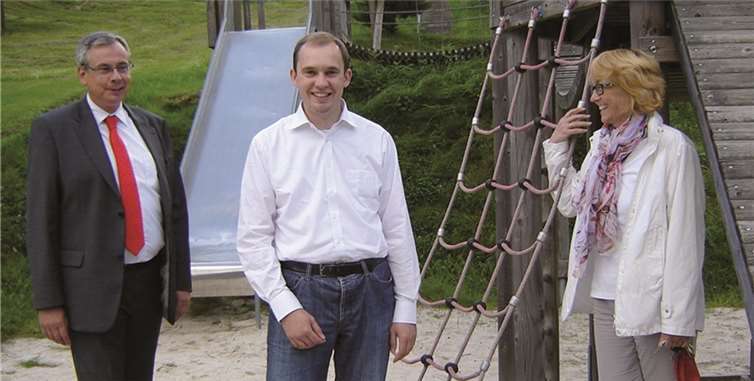 V.l.n.r. Volker Weiß, Jörn Kampmann und Monika Korden.Privat