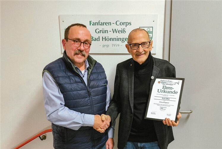 V.l.n.r.: Willi Schüller und Rudi Effert.  Foto: privat