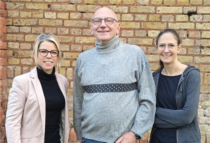 V.l.n.r.:Lana Horstmann, Frank Sterz, Maren Dümmler.  Foto: privat