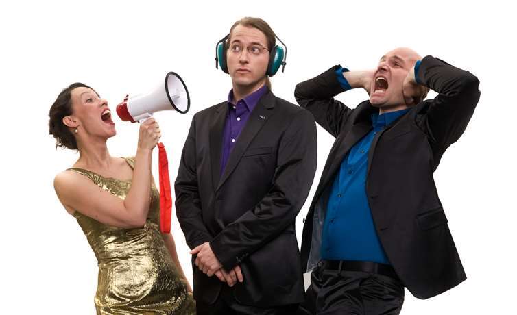 Vocal Recall, die Boygroup mit Frau, spielen in Höhr-Grenzhausen. privat