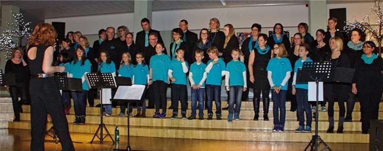 Voices of Joy wurde unterstützt vom Kinderchor „Pellenz Singers“.privat
