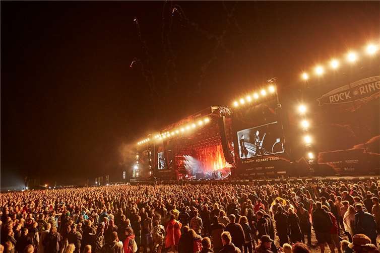 Volbeat bei Rock am Ring 2016.  Foto: Pressefoto Rock am Ring / by Thomas Rabsch
