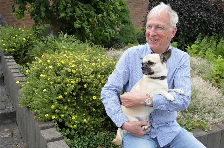 Volker Haymann mit Benny. Fotos: privat