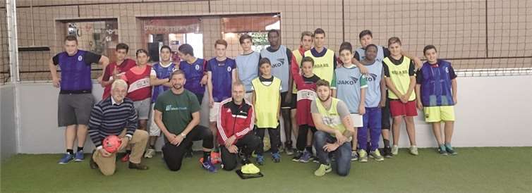 Volle Power und großer Spaß in der Soccerhalle: Ferienbetreuung im Mosaik.Stadt Meckenheim