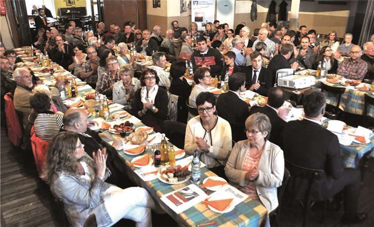 Volles Haus: Über 120 VOBA-Kunden interessierten sich für die Sicherheit. BS