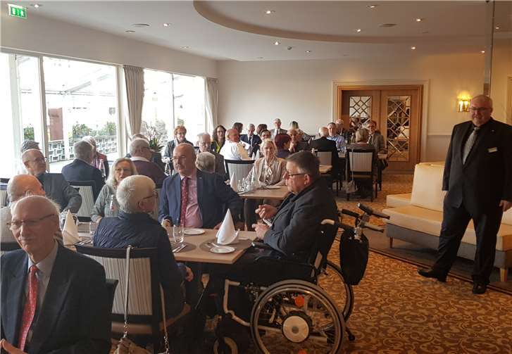 Volles Haus beim Neujahrsempfang im Steigenberger Hotel. Foto: Offiziersgemeinschaft Ahrtal e.V.