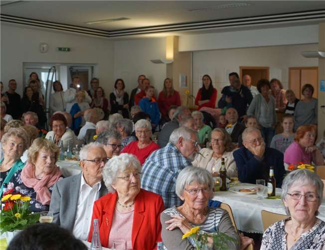 Volles Haus beim Seniorenfest in Kell - ein Bild aus vergangenen Tagen. Foto: privat