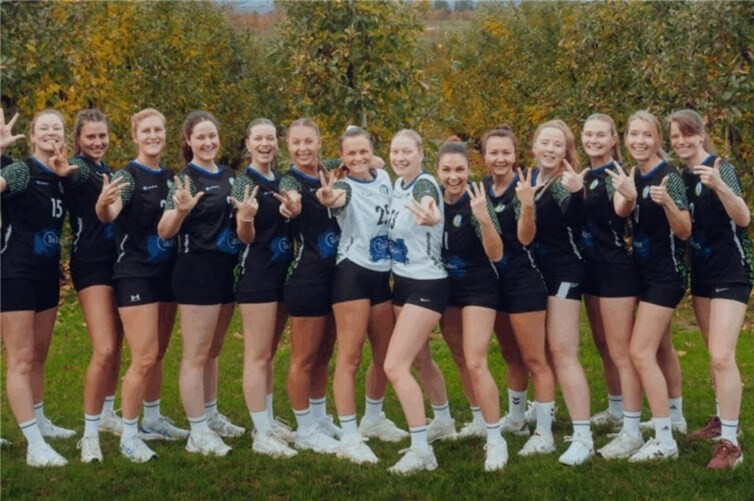 Volleyball-Damenmannschaft des Meckenheimer Sportvereins.