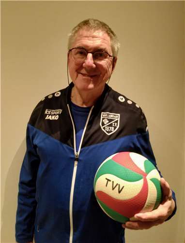 Volleyballabteilungsleiter Horst Schmidt.  Foto: TVV