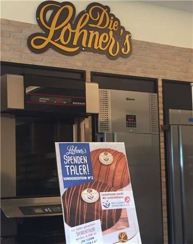 Vom 05. September bis Mitte Oktober sind die süßen „Spendentaler“ in allen Lohner-Filialen erhältlich.