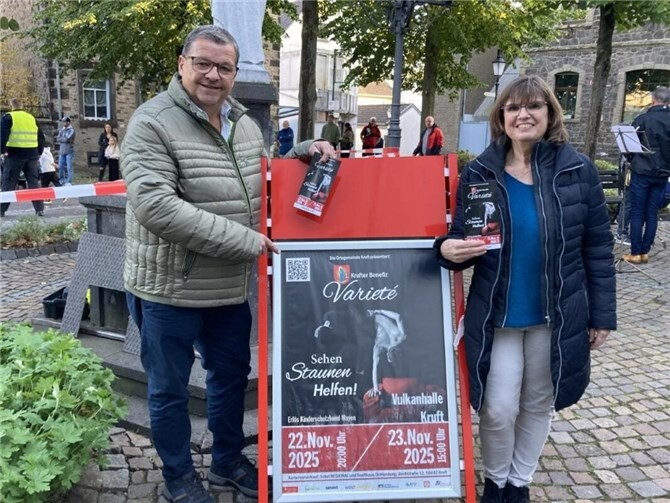 Vom 22. bis 23. November 2025 verwandelt sich die Vulkanhalle in Kruft in ein zauberhaftes Varietétheater zugunsten des Kinderschutzbundes Mayen. Foto: privat