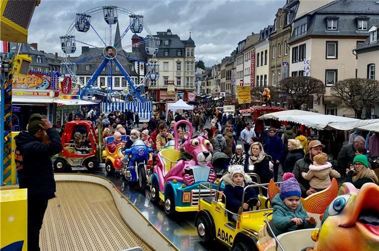 Vom 5. bis 10. März lädt der Frühlingsmarkt in Mayen zu einem Besuch ein.  Foto: Marius Luxem