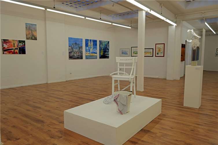 Vom 7. bis zum 21. Januar wurden die Arbeiten ausgestellt.