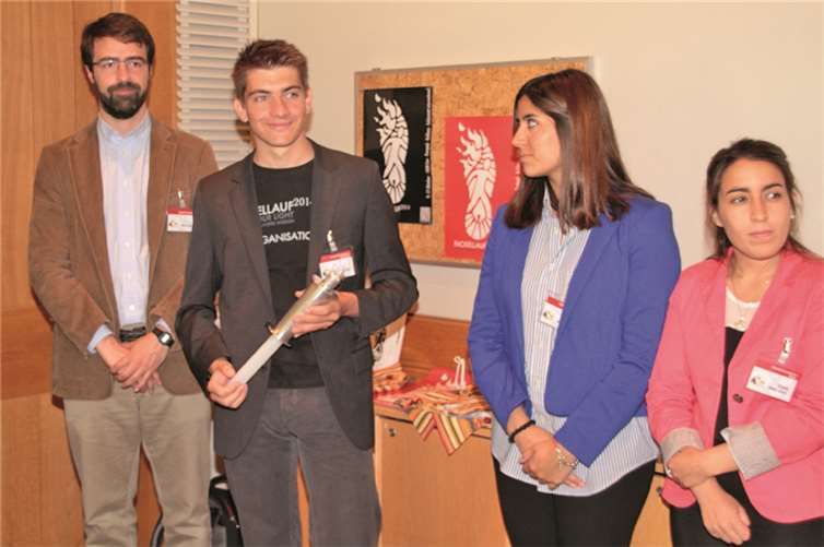 Vom 8. bis 17. Oktober tragen junge Leute die Fackel von Pompeji nach Schönstatt statt - 1800 km weit.