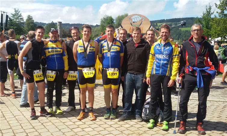 Vom Triathlon Team Sinzig gingen in Summe zehn Athleten bei der Allgäu CLASSIC und Allgäu OLYMP an den Start.Privat