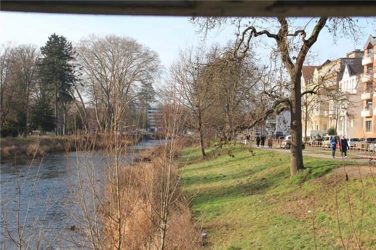 Vom bisherigen Bild der Ahr und des Uferbereichs, die Georg-Kreuzberg-Straße, müssen sich Bürger und Gäste laut Pelgrim verabschieden. Foto: GS