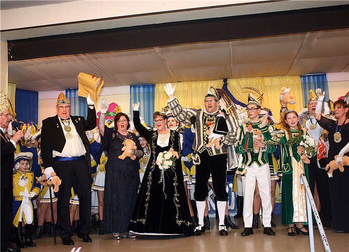 Von Beginn an war die Stimmung hervorragend.RÜ