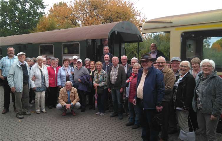 Von Brohl am Rhein führte die Fahrt nach Engeln. Fotos: privat