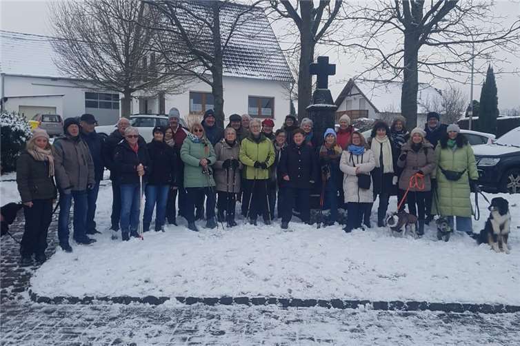 Von Dedenbach bis Rodder: Winterwanderung verbindet Sport und Gemeinschaft. Foto: privat