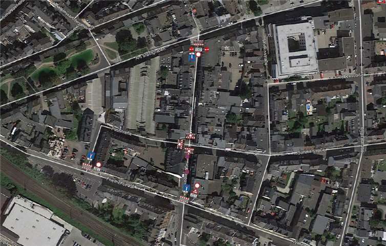 Von Donnerstag, 4. Oktober, bis Freitag, 19. Oktober, ist eine Durchfahrt durch die Andernacher Bahnhofstraße nicht möglich.Stadtverwaltung Andernach