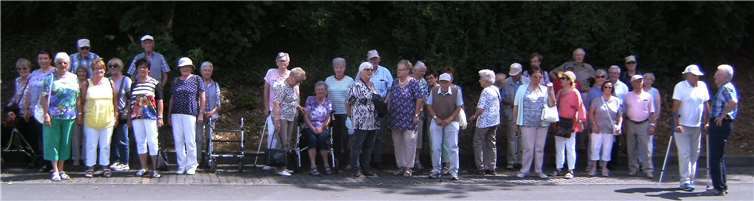 Von Eitelborn aus ging es los bei strahlendem SonnenscheinFotos: privat