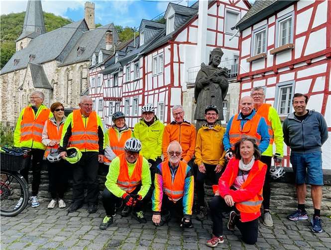 Von Kobern-Gondorf nach Monreal: Erfolgreiche Tour des Vereins plus/minus 60 aktiv. Foto: Klaus Link