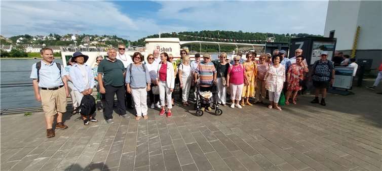 Von Koblenz ging es nach Kamp.  Fotos: privat