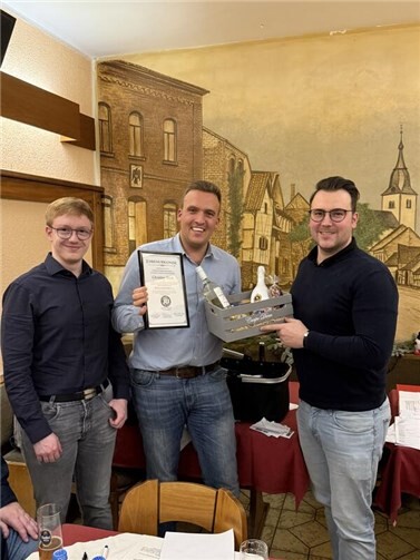 Von Links: Michael Link, Kai Pietrusziak, Christian Stock.  Foto: privat