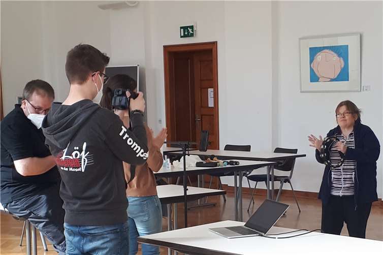 Von der Aktion wurde ein Video gemacht, dass bald veröffentlicht wird. Foto: privat