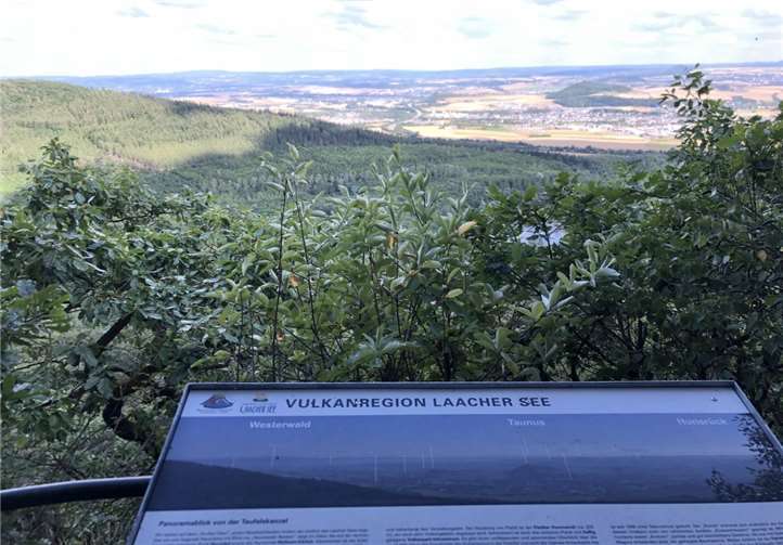 Von der Teufelskanzel gab es einen herrlichen Panoramablick.