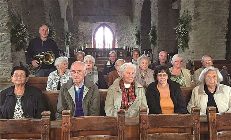 Von der besonderen Atmosphäre der Kirche ließen sich alle verzaubern.privat
