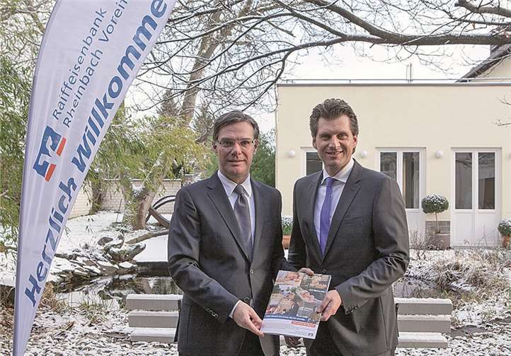 Von einem erfreulichen Geschäftsjahr 2014 berichten die beiden Vorstandsmitglieder Burkhard Kraus (l.) und Matthias Lutz. JOST
