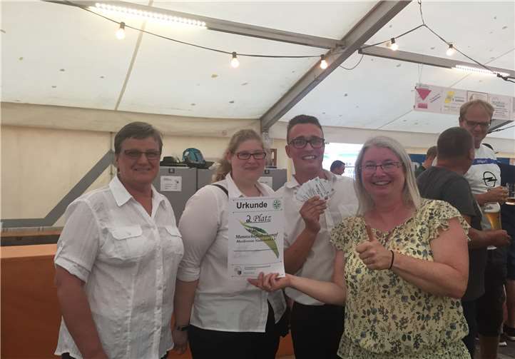 Von insgesamt elf Teilnehmer-Gruppen belegte der Musikverein einen tollen zweiten Platz!privat