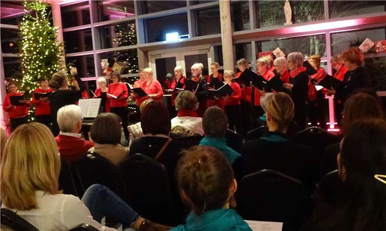 Von klassisch bis modern reichte das Programm, das Damenchor Bad Honnef darbot. Foto: privat