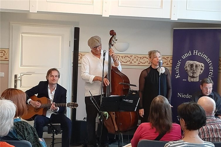 Von li. nach re: Jens Mackenthun, Jürgen Dorn, Susanne Brell und Erik Buhne.